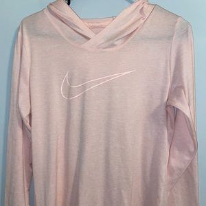 Nike hooded shirt